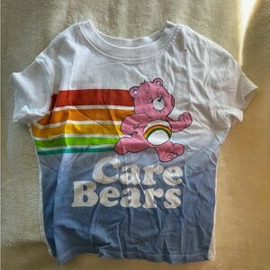Care Bears Kids Tee with Rainbow and Pink Bear